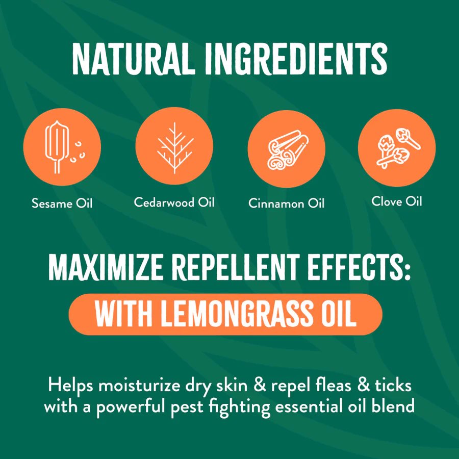 15% OFF: Tropiclean Natural Flea & Tick Maximum Strength Dog Shampoo 20oz