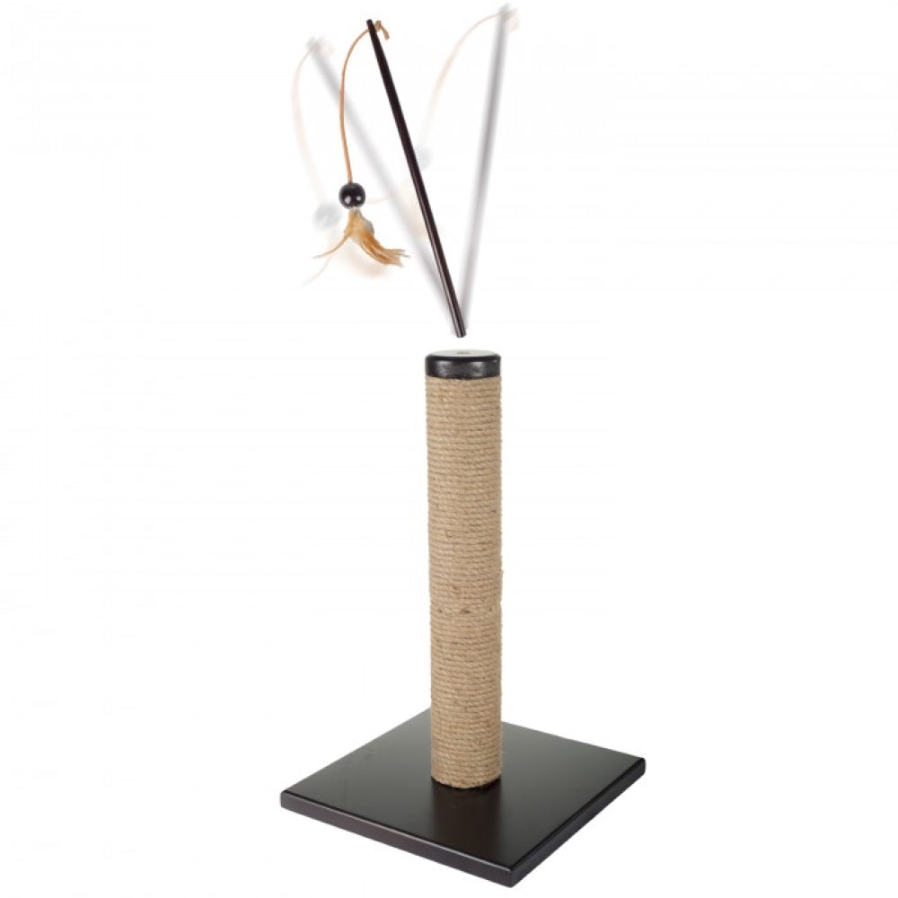 All For Paws Aon Scratching Cat Post With Wand