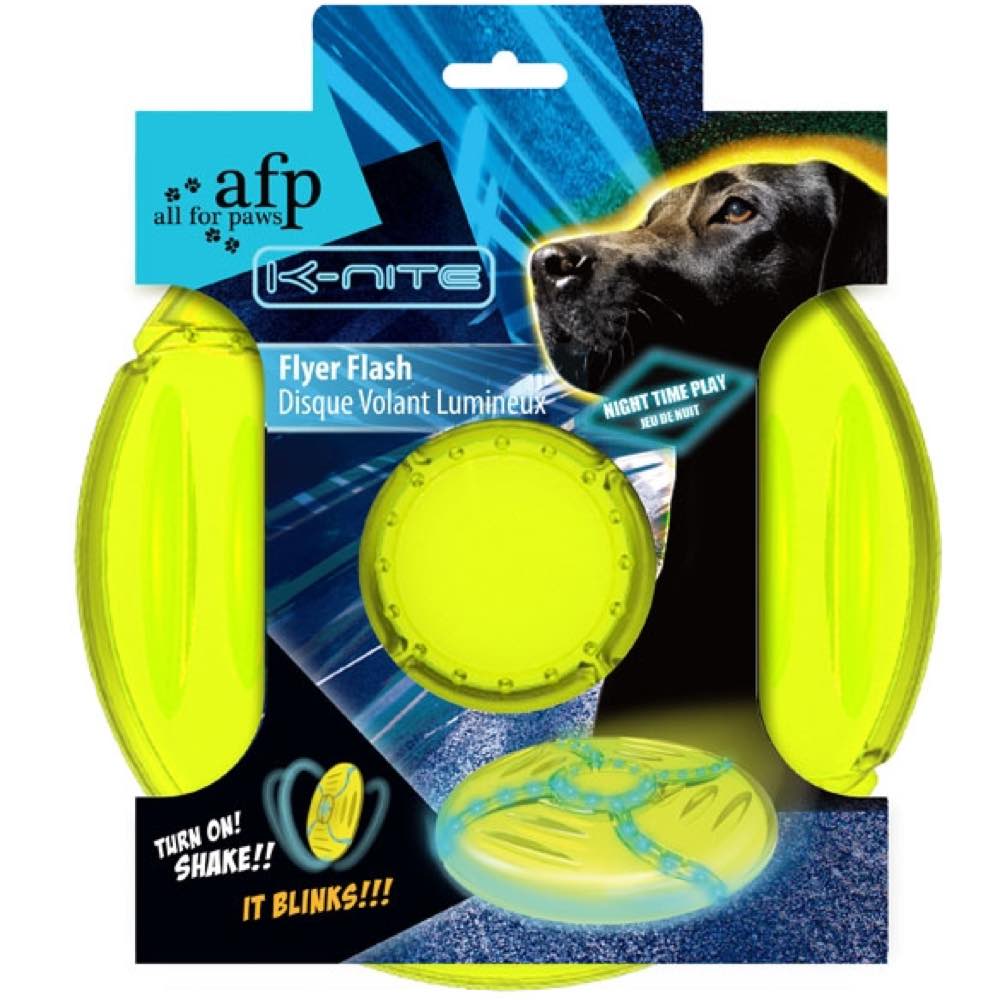 All For Paws K-Nite Flyer Flash Dog Toy