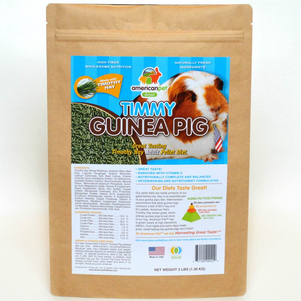 American Pet Diner Timmy Guinea Pig Pellet Food