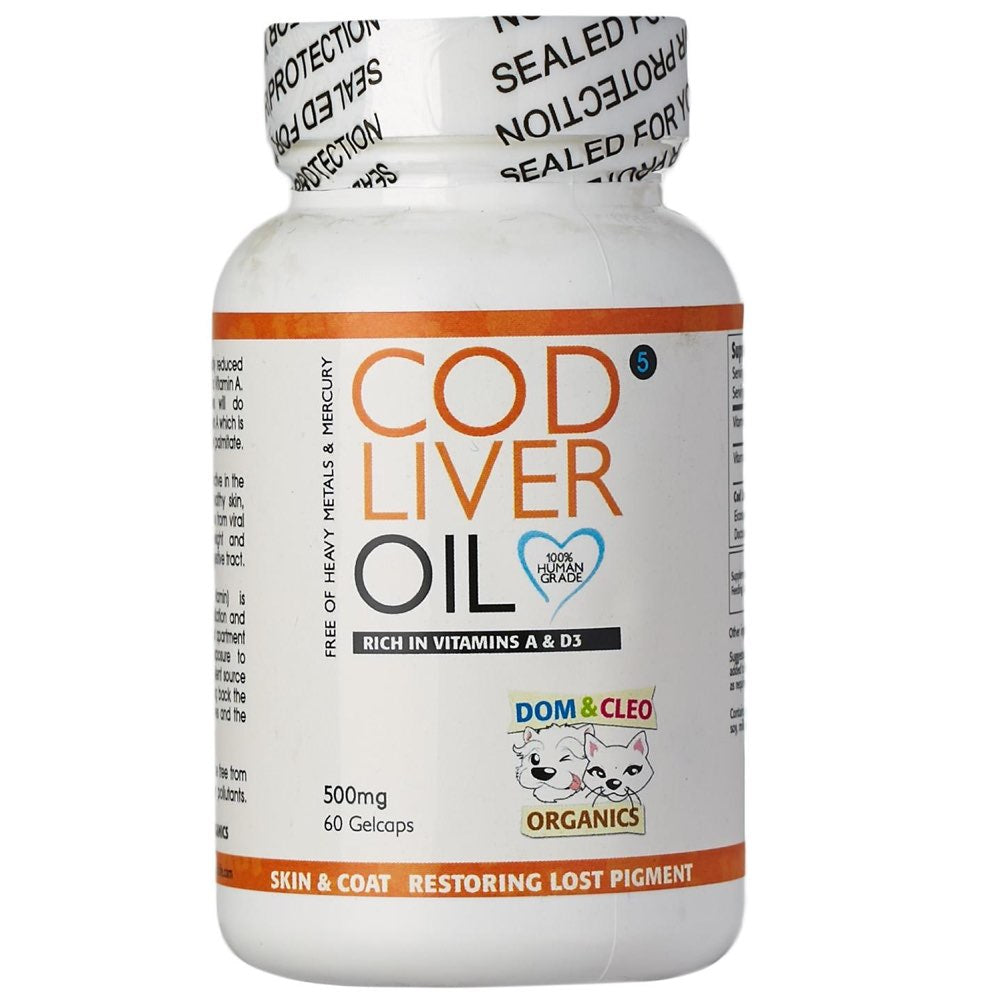 Dom & Cleo Cod Liver Oil 60 Cap