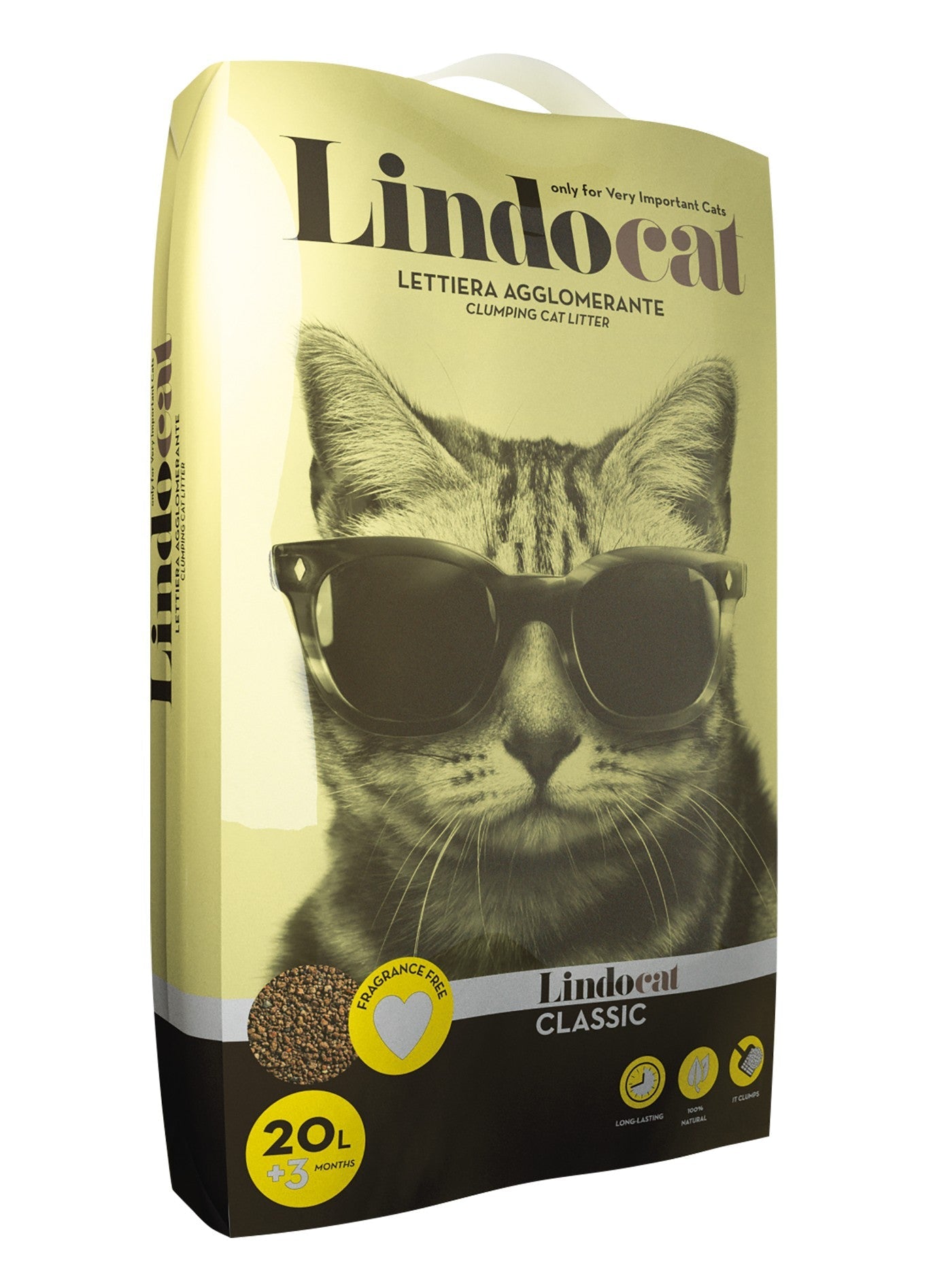 Lindocat Classic Clumping Clay Cat Litter - Kohepets